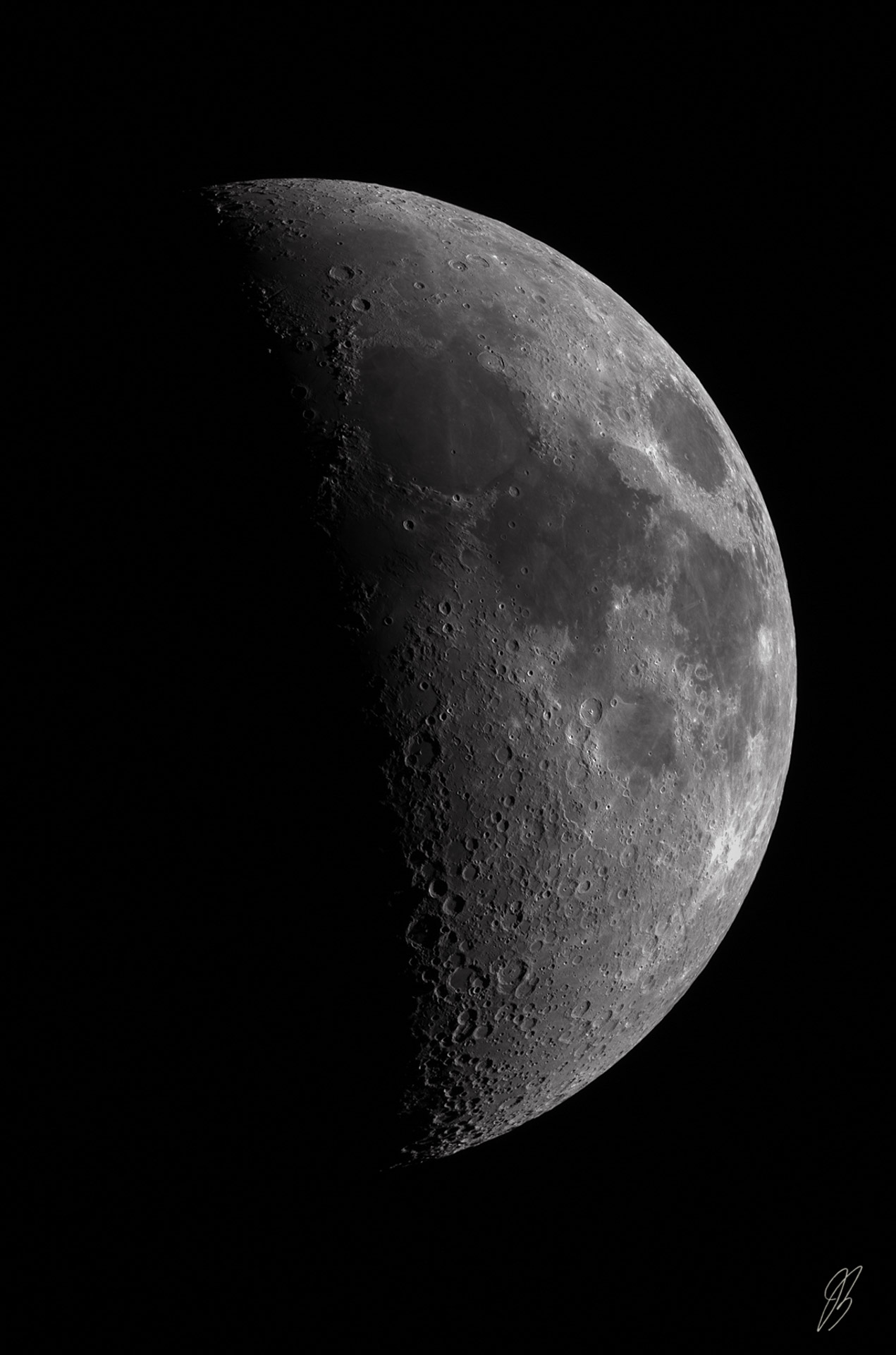 La Lune le 2 avril 2020